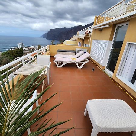 Appartement Los Gigantes,Huge Terrace,Sea View,Air Conditioning à Puerto de Santiago  Extérieur photo