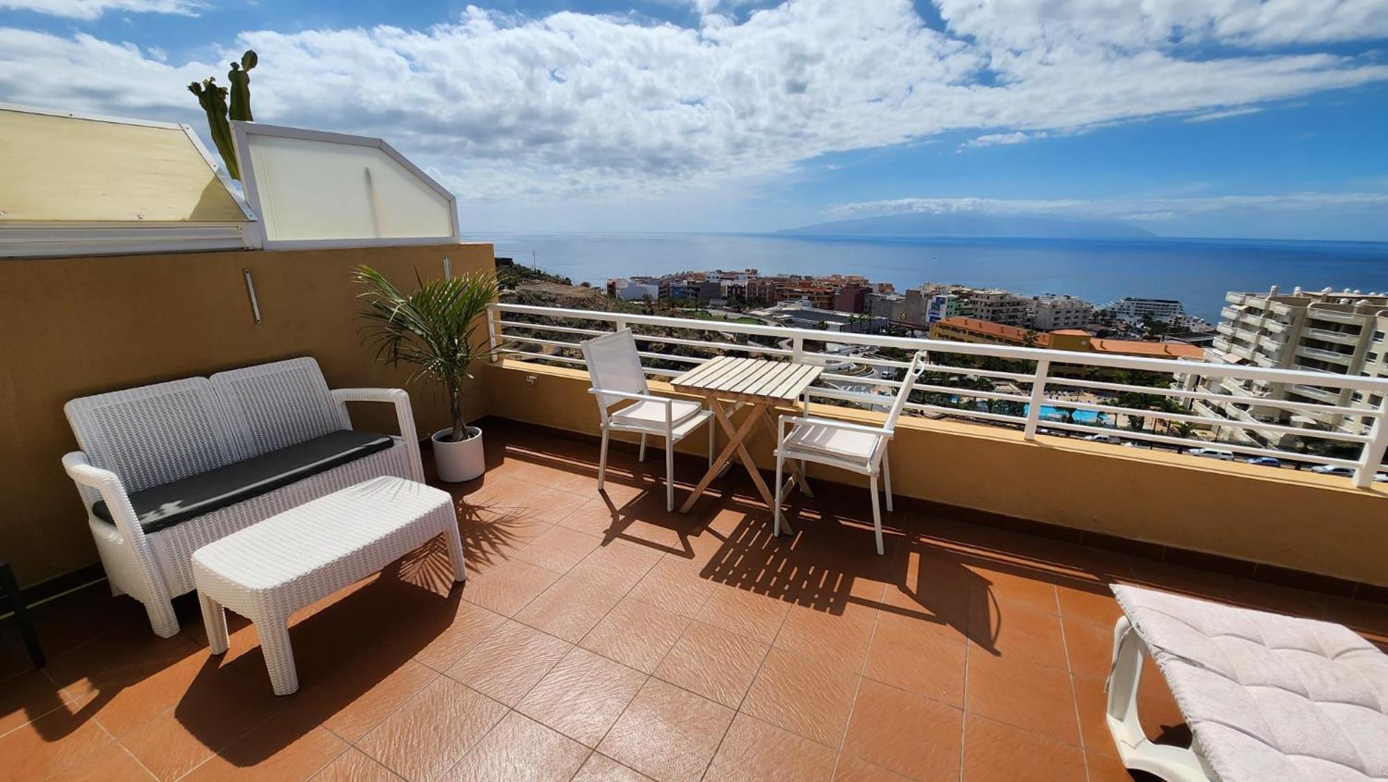 Appartement Los Gigantes,Huge Terrace,Sea View,Air Conditioning à Puerto de Santiago  Extérieur photo